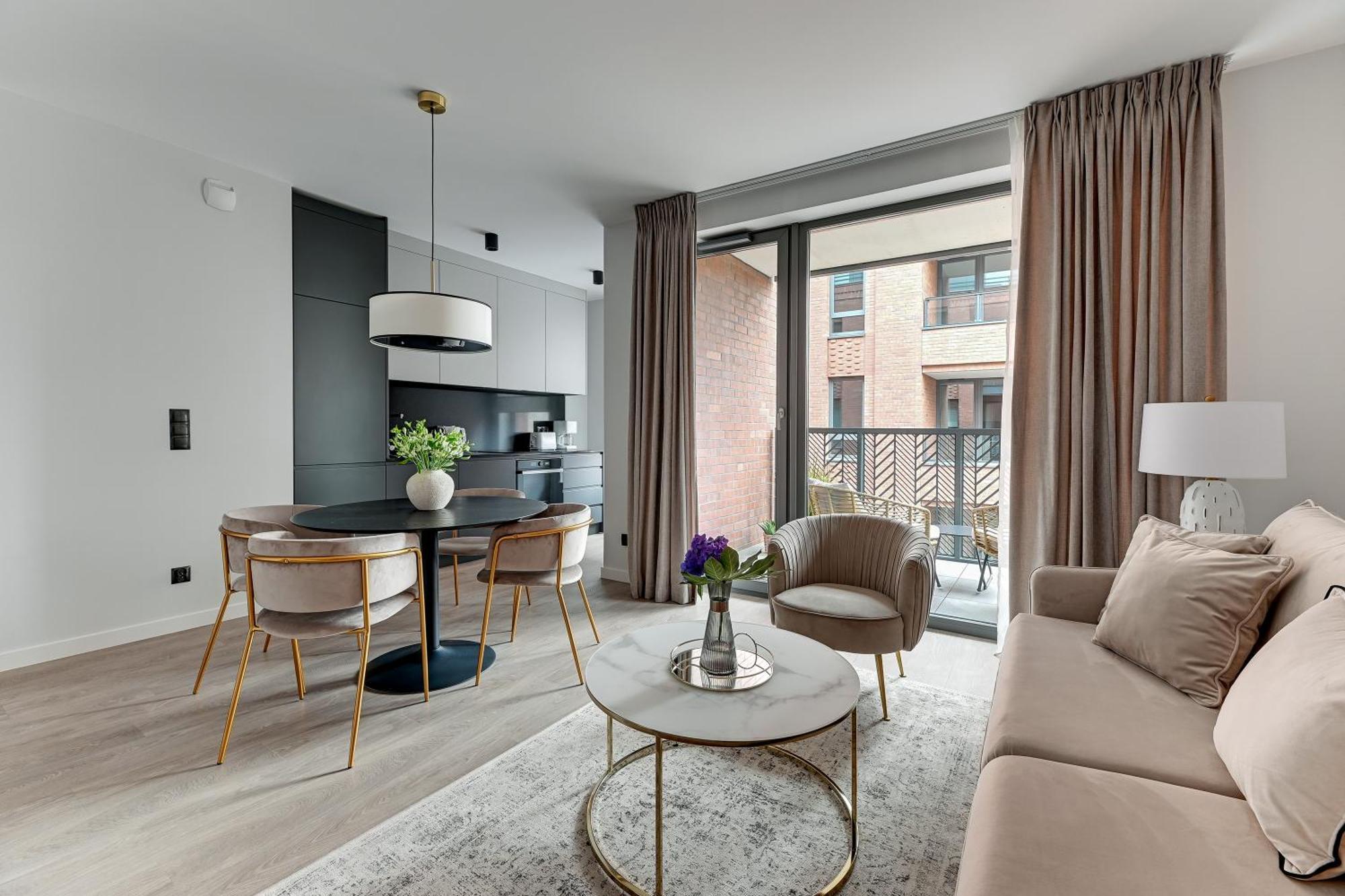 Scala City Center Magic Apartments With Parking By Lion Apartments Gdaňsk Exteriér fotografie