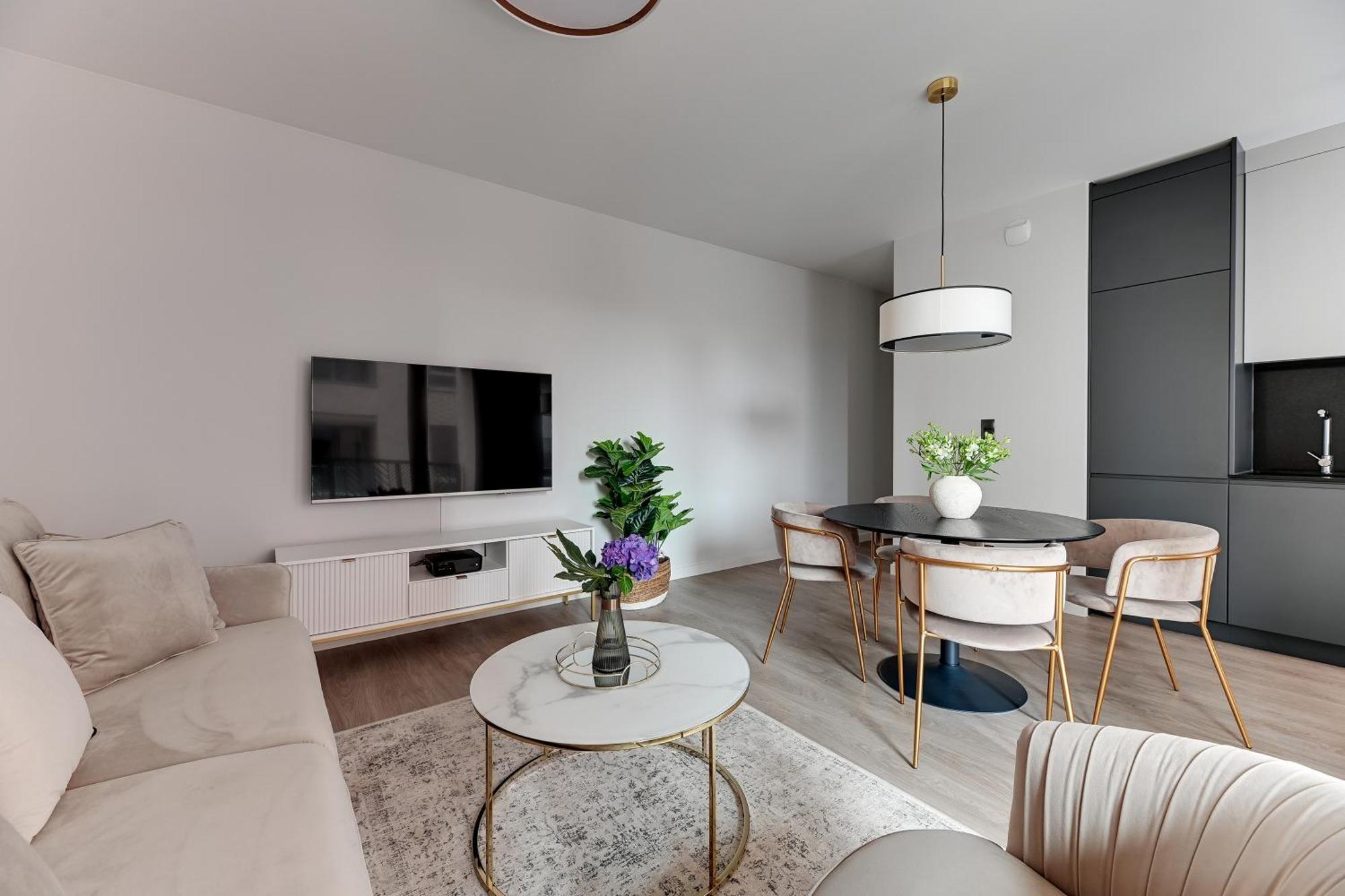 Scala City Center Magic Apartments With Parking By Lion Apartments Gdaňsk Exteriér fotografie